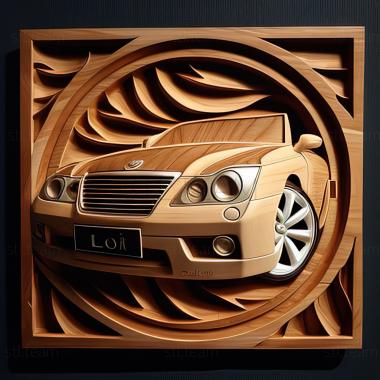 3D модель Lexus SC (STL)